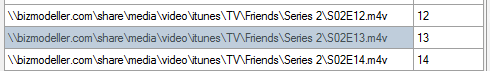 3. File to episode 
number mapping