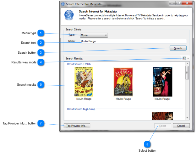 Internet Metadata Search