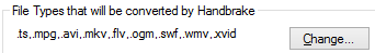 1. Video Conversion File Types