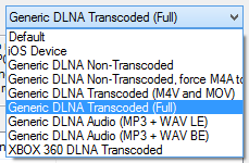 8. Transcoding Profile to Apply